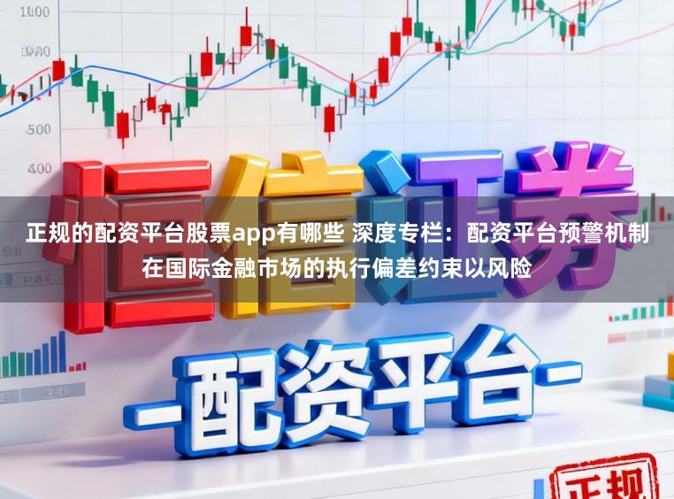 正规的配资平台股票app有哪些 深度专栏:配资平台预警机制在国际金融市场的执行偏差约束以风险
