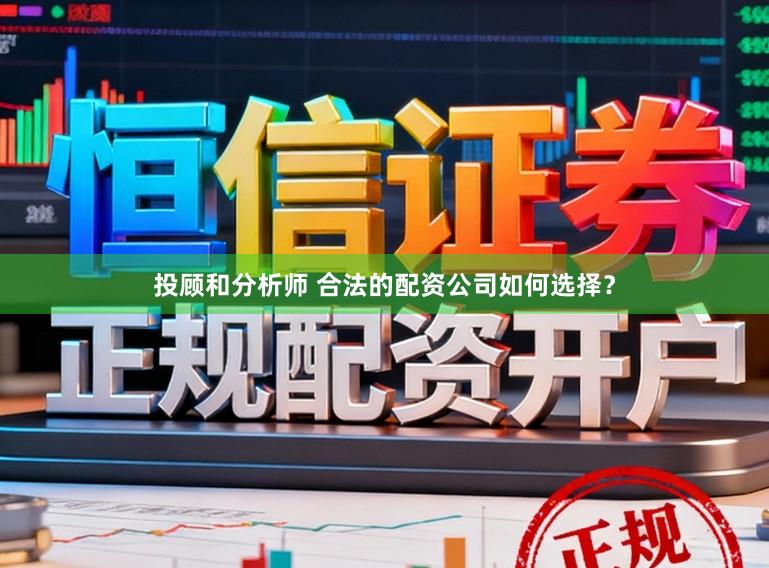 投顾和分析师 合法的配资公司如何选择？